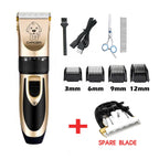 Pet Dog Hair Trimmer Electrical Cat Hair Cut Remover Cutter Grooming Tool Rechargeable Low-noise Pets Animal Haircut Machine