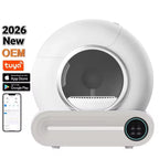 2026 New Tonepie TI PRO 65L Plastic Automatic Cat Litter Box Smart APP Control Self Cleaning Semi-Enclosed Cat Toilet