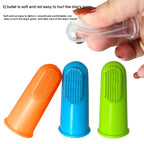 Soft Silicone Pet Toothbrush for Dogs Cat Cleaning Pet Supplies Toothbrush for Bad Breath Tartar Dog Tooth Care Teddy Dog