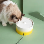 850mL Automatic Ceramic Pet Water Dispenser Smart Cat Water Fountain Dog Drinking Water Circulation Pet Bowls