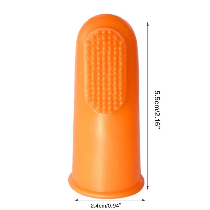 Soft Silicone Pet Toothbrush for Dogs Cat Cleaning Pet Supplies Toothbrush for Bad Breath Tartar Dog Tooth Care Teddy Dog