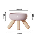 850mL Automatic Ceramic Pet Water Dispenser Smart Cat Water Fountain Dog Drinking Water Circulation Pet Bowls