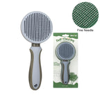 Dog Brush Self-Cleaning Cat Comb Needle Portable Pet Hair Remove Brush for Long Hair Dogs Pet Grooming Brush Dog Products