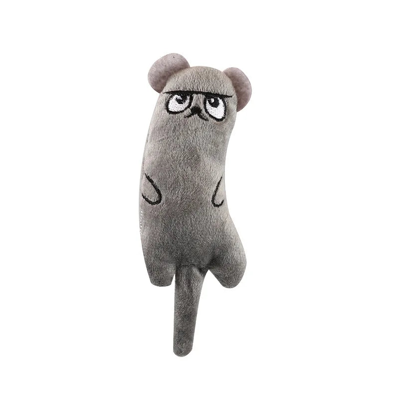 Eco-Friendly Bite-Resistant Cat Toy Plush Interactive Pet Cat Toys with Catnip Cloth Mouse Supplies