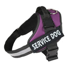 Custom Dog Harness Vest ID Patch Reflective Breathable Adjustable Pet Harness Designer Dog Harness Outdoor Dog Products