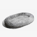 Luxury Large Dog Bed Sleep Deeper Human Dog Bed Soft Sponge Plush Foam Dog Products Detachable and Washable OEM Dropshipping