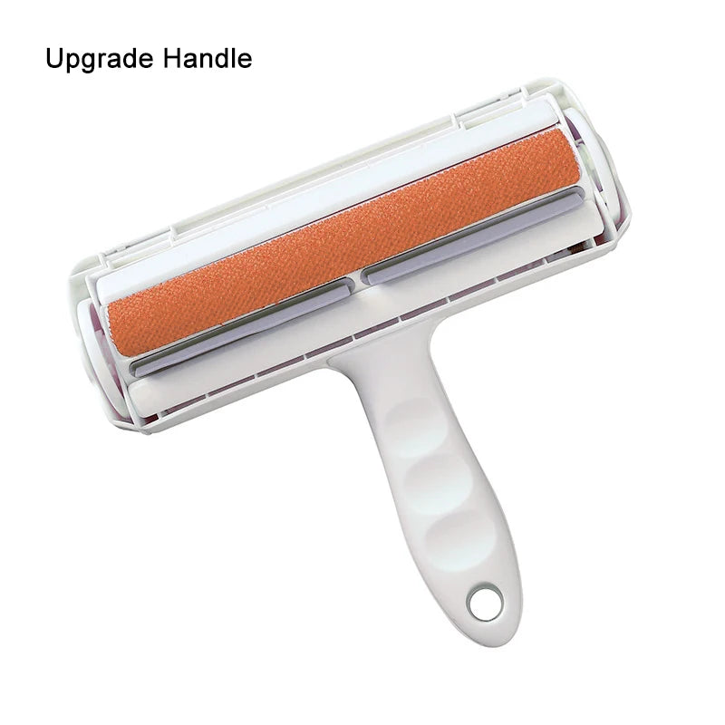 Pet Hair Remover Roller Dog Brush Cat Fur Remover with Self-Cleaning Base Animal Hair Removal Tool for Furniture Couch Car Seat