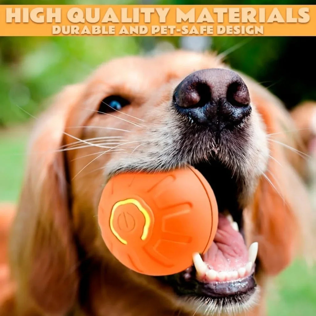 Pet Toys Gravity Electric Pet Ball Smart Bouncing Dog Ball Automatic Rolling Ball for Dogs and Cats