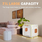 Automatic Pet Dryer Box for Cat Small Dogs Pet Shop Quiet Dog Hair Dryer 71L Capacity with Smart Temperature Control 360 Drying