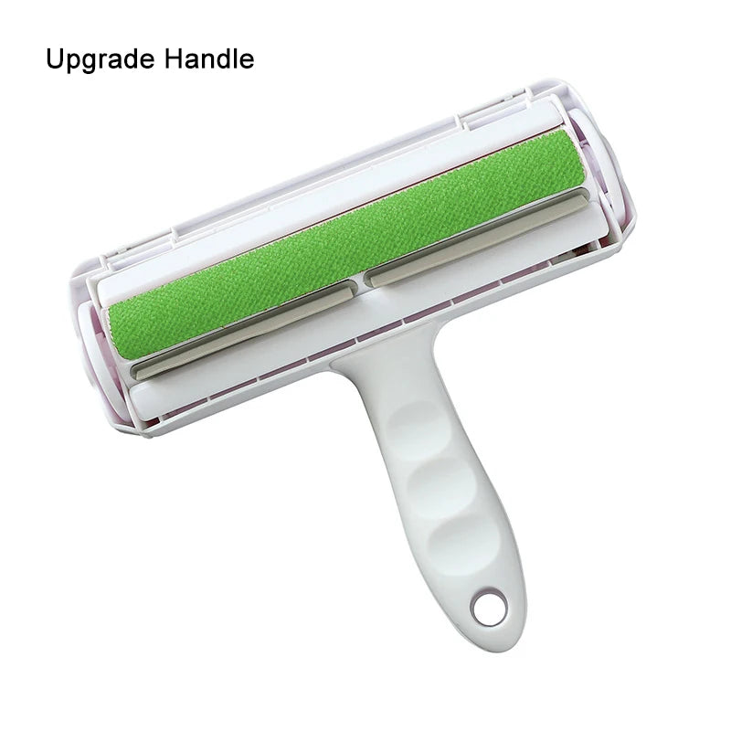 Pet Hair Remover Roller Dog Brush Cat Fur Remover with Self-Cleaning Base Animal Hair Removal Tool for Furniture Couch Car Seat