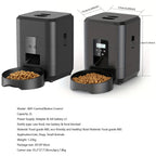 2L Smart Cat Feeder Automatic Dog Feeder Dog Dry Food Dispenser Timed Quantitative APP Control Automatic Cat Feeder Pet Dog Bowl