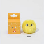 Interactive Ball Smart Cat Toys Plush Electric Catnip Training Toy Kitten Touch Sounding Pet Product Squeak Toy Ball