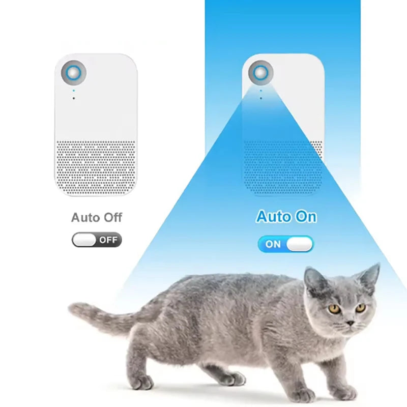 Smart Pet Deodorizer Cat Odor Purifier Air Purifier for Cat Litter Box Dog Toilet Home Air Cleaner Deodorization Pet Accessories
