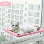 Cat Hammock Kitty Resting Seat Cats Bed Kitty Safety Bed with Durable Heavy Duty Suction Cup Cat Products Cat Window Perch