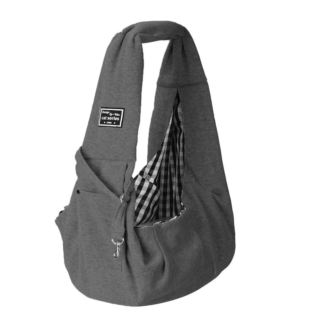 Pet Carrier Bag Cats Puppy Outdoor Travel Dog Shoulder Bag Cotton Single Comfort Sling Handbag Tote Pouch Cat Backpacks