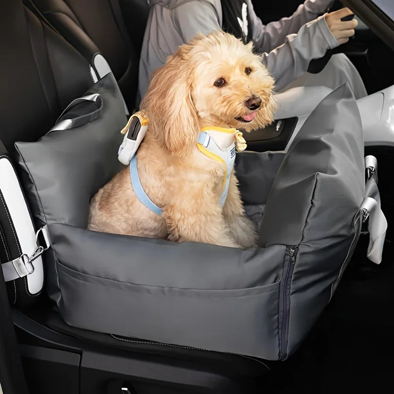 Waterproof Eco-Friendly Modern Dog Car Seat Travel Dog Bed Nest for Small Medium Dogs Puppy Detachable and Washable Pet Supplies