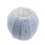 Cat Bed House Indoor Cat Toys Ball Interactive Soft Cute Shell Foldable Pet Toy Cat Tunnel Cave Tube Condo Fun Toy Bed for Kitty