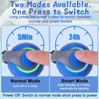 Automatic Interactive Cat Toy Ball for Indoor Cat Toys with 3 Tails 2 Speeds Rechargeable Rolling Ball for Cats with Bird Sound