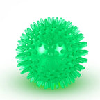 Large Spiky Dog Balls Dog Chew Toys for Aggressive Chewers Teething Puppies and Clean Teeth Interactive Squeaky Toy for Training