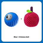 Intelligent Sport Lifelike Nylon Automatic Interactive Pet Toy Ball USB Charging Puzzle Feeder for Dogs Cats-Mental Stimulation