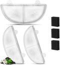 3 Pack Replacement Filters for WF20/CF20 Wireless Pumps Cat Water Fountain Triple Action Pet Fountain Cat Water Fountain Filters
