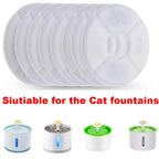 8PCS Filters Pet Fountain Automatic Water Dispenser Premium Activated Carbon Filters 4 Pack Daisy Fountain Filters