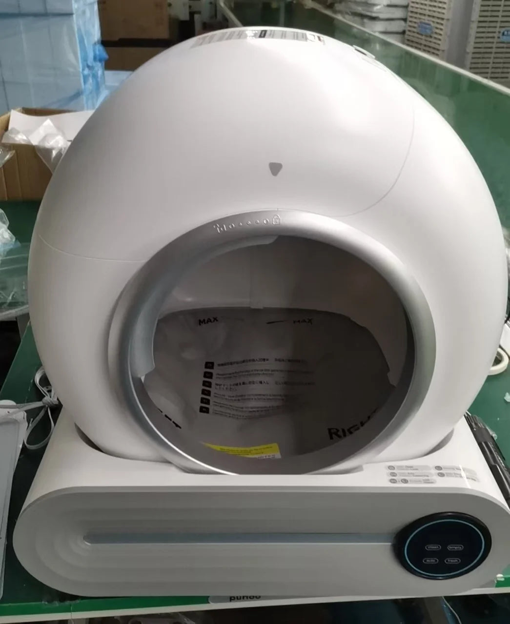 2026 New Tonepie TI PRO 65L Plastic Automatic Cat Litter Box Smart APP Control Self Cleaning Semi-Enclosed Cat Toilet
