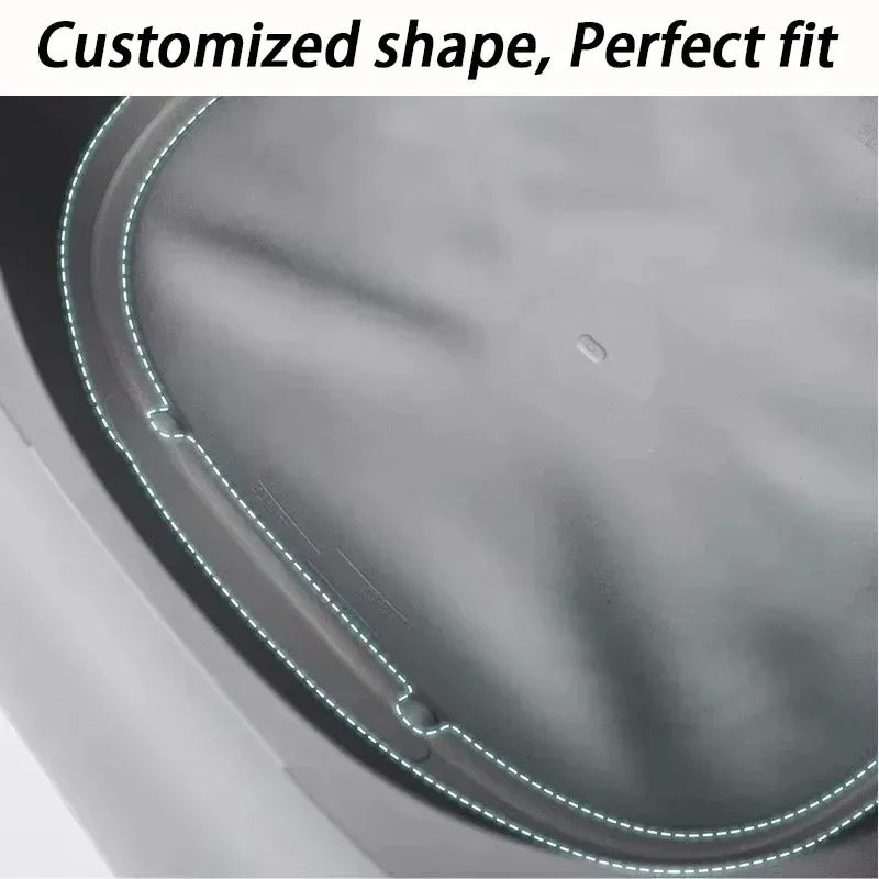 Cat Litter Box Leak Proof Adhesive Tape Easy Clean Waterproof Cat Supplies with Specialty M1 Leak Proof Stickers Sand Boxes
