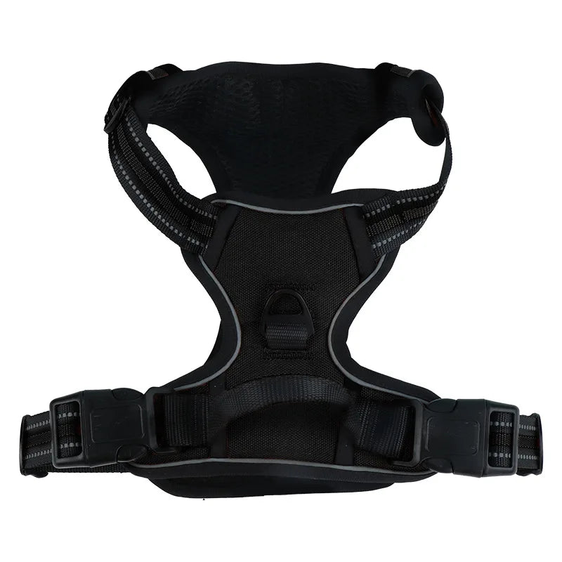 Dog Harness for Large Dogs No Pull Vest with Reflective Strip Control Handle Adjustable Comfortable for Easy Walking Pet Harness
