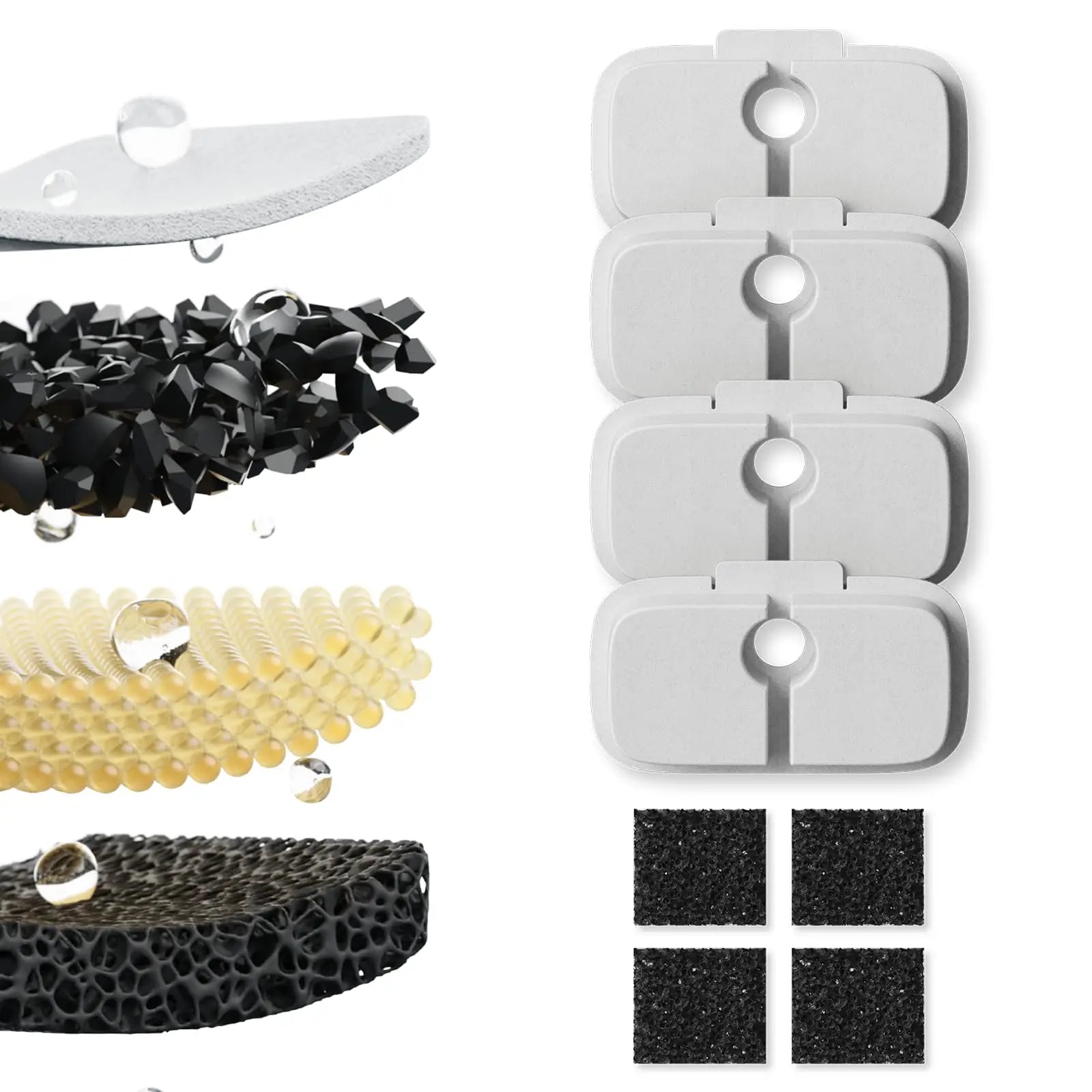 Wholesale Replacement Filters for Cat Water Fountain 4 Months Set of Replacement Filters for Ultra Quiet Cat Fountain