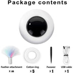 UFO Interactive Cat Toy Cat Upgraded Pop and Play Toy with Rotating Feather USB Charging Smart Mode Indoor Cats Relieve Boredom