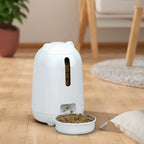 New Intelligent Bluetooth Remote Control Pet Automatic Feeder with Mobile App Battery Powered