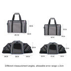 Soft Cat Handbag Pet Carries Bags 2 Sided Expandable Carrier Breathable Net Pet Outdoor Travel Shoulder Bags Cat Products