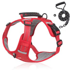 Pet Custom Dog Harness No Pull Fabric Breathable and Reflective Soft Chest Strap Vest Harness for Small Medium Large Dogs
