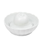 2..1L Ceramic Cat Bowl Cat Fountain with Activated Carbon Filter Custom LOGO Pet Water Dispenser Automatic for Cat Dog Drinking