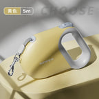 Automatic Telescopic Pet Leash for Small Dogs 26 Lbs Retractable Dog Walking Leash Non-Slip Handle Plastic Material Tangle-Free