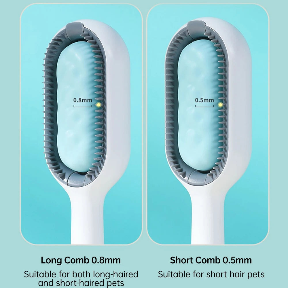 Cat Hair Remover Pet Comb Removable Pet Grooming Tool Dog Brush Pet Hair Remover Brush Wet Paper Cat Products