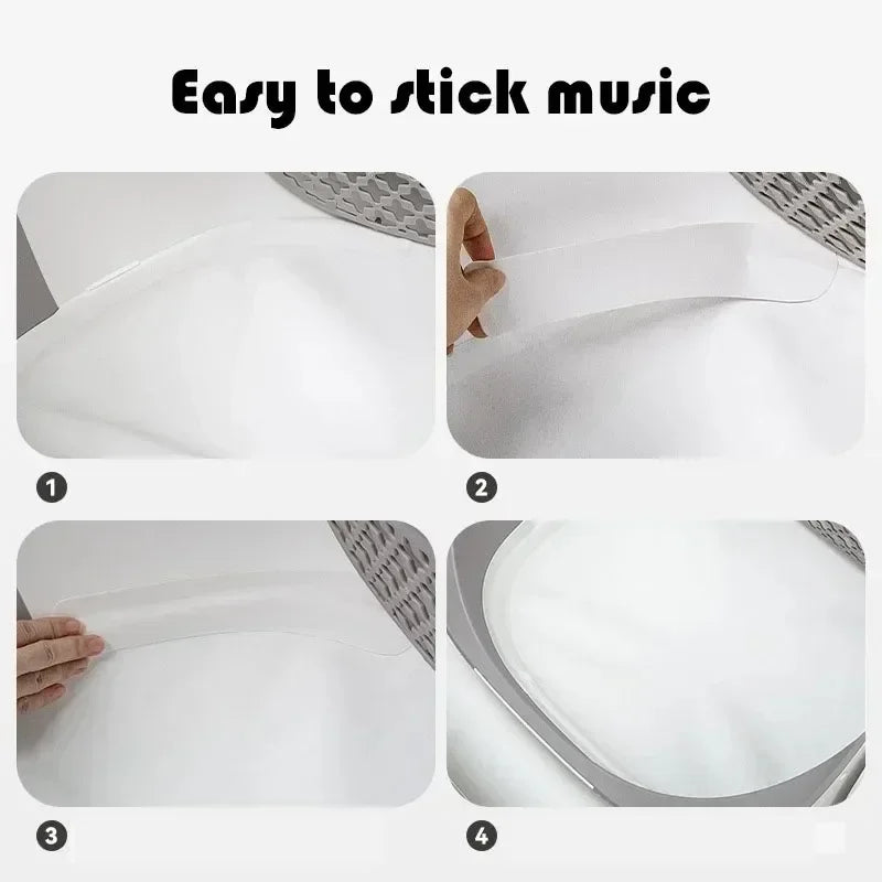 Cat Litter Box Leak Proof Adhesive Tape Easy Clean Waterproof Cat Supplies with Specialty M1 Leak Proof Stickers Sand Boxes