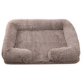 Orthopedic Dog Beds for Large Dogs Fluffy Large Dog Bed with Removable Washable Cover Non-Slip Bottom Foam Couch Bed