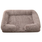 Orthopedic Dog Beds for Large Dogs Fluffy Large Dog Bed with Removable Washable Cover Non-Slip Bottom Foam Couch Bed