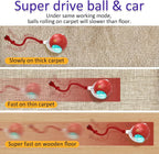 Interactive Cat Toys Ball for Indoor Cats Fast Rolling with Bird Carpet Chirping & Exercise Rechargeable Smart Cat Ball Toys