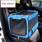 Outdoor Pet Cage Travel Accessories for Dogs Cats Carriers 600D Oxford Foldable Portable Pet Manufacturer Tent Kennel With Mat