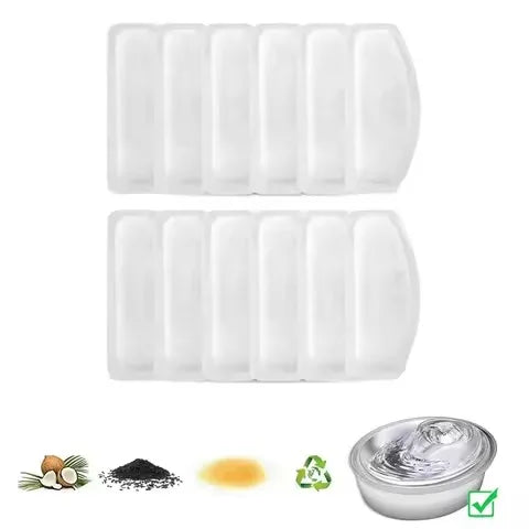Wholesale Cat Water Fountain Replacement Filter Elements Activated for Cats Drinking Bowl Auto Feeder Filter Pet Manufacturer