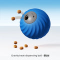 Intelligent Sport Lifelike Nylon Automatic Interactive Pet Toy Ball USB Charging Puzzle Feeder for Dogs Cats-Mental Stimulation