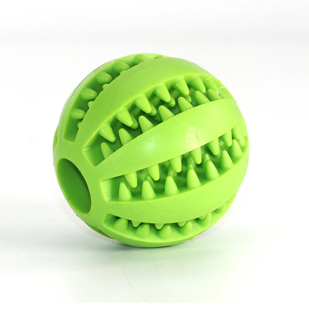Pet Interactive Dog Toy Rubber Balls for Small Large Dogs Puppy Pet Chew Toys Pet Teeth Cleaning Dog Food Ball Toys