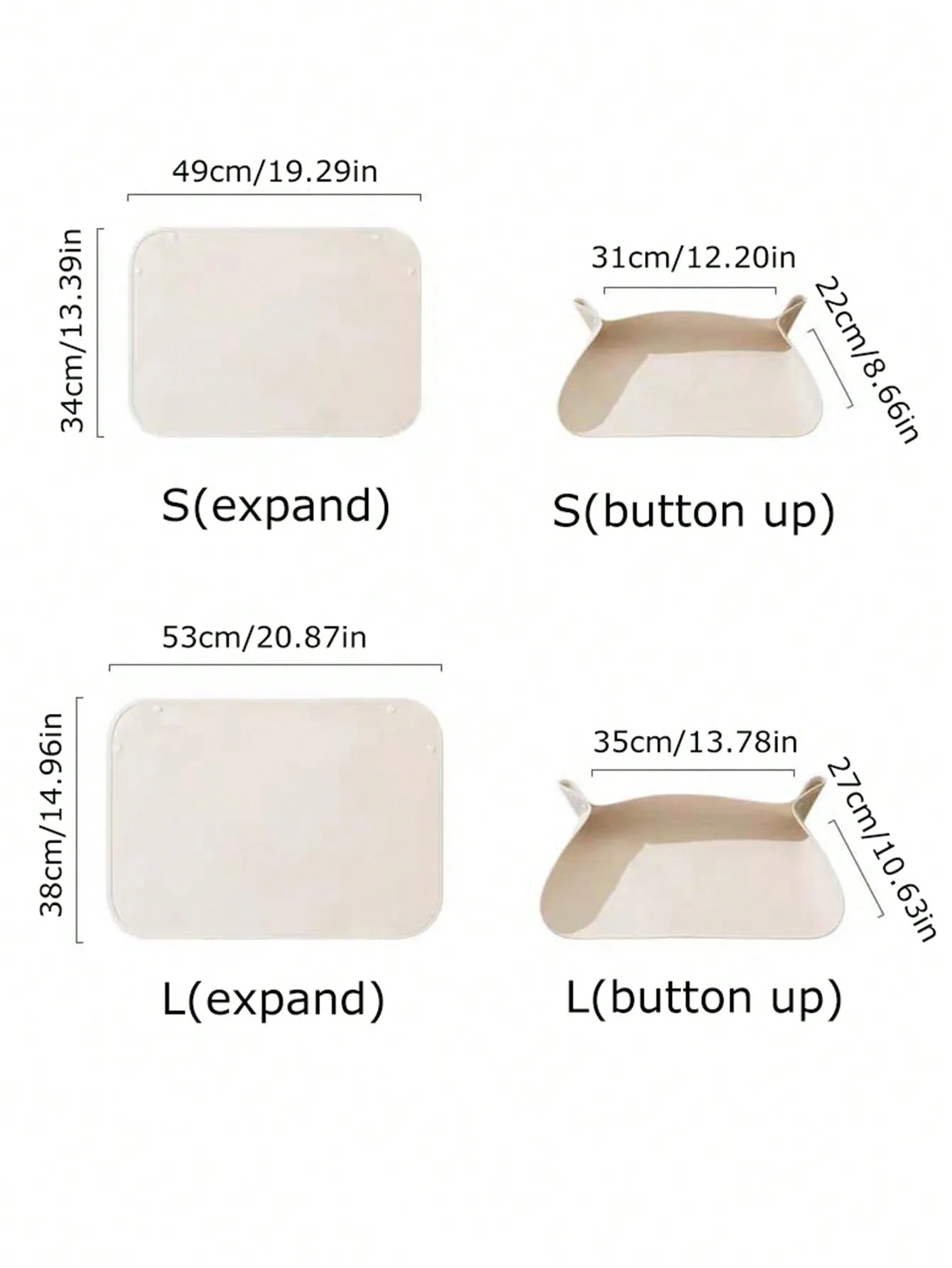 Dog Cat Food Bowl Mat With Half Wrapped Knitted Felt Waterproof Anti-Oil and Easy to Clean Cat Water Fountain Mat