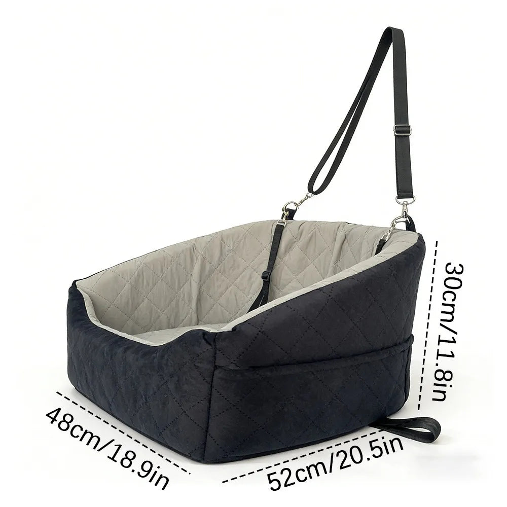 2026 New Custom Cooling Summer Dog Car Seat for Dogs OEM ODM Outdoor Travel Waterproof Dog Beds for Small Medium Dogs