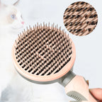 Dog Brush Self-Cleaning Cat Comb Needle Portable Pet Hair Remove Brush for Long Hair Dogs Pet Grooming Brush Dog Products