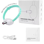 Smart Cat Laser Toys Cat Teasing Collar Rechargeable Infrared Interactive Cat Toys Kitten Toys for Relieve Anxiety Pet Supplies