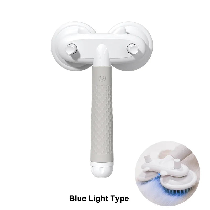 Pet Cat Brush Dog Slicker Brush Double-headed Negative Ion One-button Self Cleaning Pet Brush